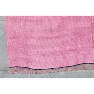 Tapis vintage de grande taille 5,2x11,2 pieds, tapis turc, tapis à motifs de plantes et d'arbres roses - Product Image 5