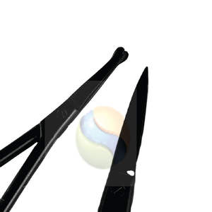 Precision Cuticle Scissors Stainless Steel Manicure <b>Tool</b> EliteEdge Curved Cuticle Scissors | Professional Nail - Product Image 5