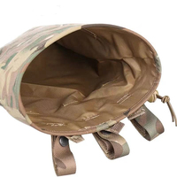 MOLLE-Pochette tactique de récupération Mag avec cordon de serrage pour la chasse, pochette de recyclage pour magazines