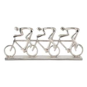 Escultura decorativa de aluminio fundido para montar en bicicleta para decoración del hogar al por mayor precio bajo abstracto de aluminio - Product Image 1