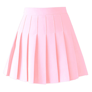 กระโปรงสั้นมีจีบสำหรับเล่นโยคะฟิตเนสแบบลำลองสำหรับผู้หญิงสำหรับวอลเลย์บอลแบดมินตันเทนนิสผ้าฝ้าย-100% ระบายอากาศได้ดีดีไซน์เป็นเส้นเล็ก - Product Image 2