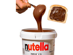 Nutella 3 kg, pâte à tartiner au chocolat et aux noisettes pour le petit-déjeuner, lisse et crémeuse, idéale pour les toasts, les crêpes, les desserts, vente en gros - Product Image 5
