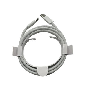 Promax Dual Type-C 60W Cable DE DATOS trenzado Carga rápida para Apple iPhone 15/16/17 y iPad Compatible con auriculares y cámara - Product Image 5