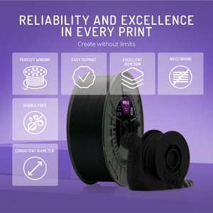 ไส้พิมพ์ 3 มิติ WINKLE PLA HD ขนาด 1.75 มม. น้ำหนัก 1 กก. สำหรับเครื่องพิมพ์ 3 มิติ ความแม่นยำสูง 0.05 มม. รองรับอุณหภูมิ 190-230 องศาเซลเซียส ย่อยสลายได้ พิมพ์ง่าย - Product Image 4
