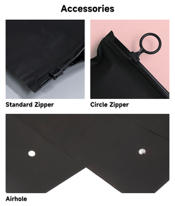 <span class=keywords><strong>Bolsas</strong></span> de Plástico Biodegradables con Cierre de Cremallera <span class=keywords><strong>para</strong></span> Empaque, Acabado Mate/Esmerilado Personalizado, <span class=keywords><strong>Bolsas</strong></span> con Cierre Zip Lock <span class=keywords><strong>para</strong></span> <span class=keywords><strong>Ropa</strong></span>, Camisetas y Trajes de Baño con Logotipo - Product Image 5