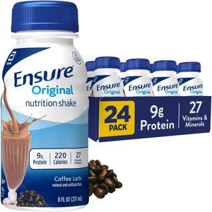 เครื่องดื่มโภชนาการ Ensure Original Coffee Latte Shake ขนาด 8 ออนซ์ - แพ็ค 24 ขวด - Product Image 4