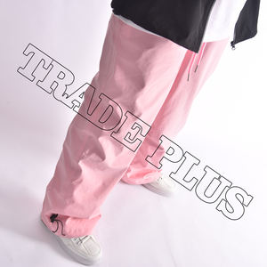 Nuevos pantalones de Snowboard de esquí para hombres y mujeres, cintura elástica, holgados, estilo Hip Hop de calle alta, informal, sólido, a prueba de viento, de talla grande - Product Image 3