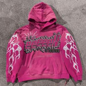 Dernier modèle de sweat-shirt surdimensionné à patchs de détresse Streetwear personnalisé vintage pour hommes sweat à capuche en éponge française - Product Image 3