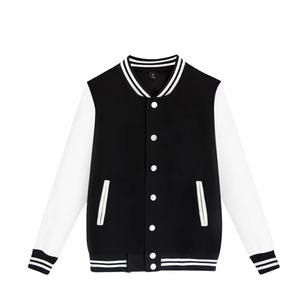 Chaqueta Bomber Varsity y Puffer Personalizada de Alta Calidad con Cuello Alto de Lana, Mangas de Cuero Genuino para Invierno, para Hombre y Mujer - Product Image 1