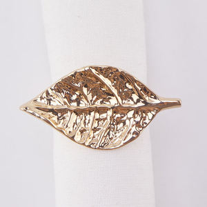 Anillos de Servilleta de Metal de Lujo para una Experiencia Gastronómica Elegante en Bodas, Hoteles y Hogares - Product Image 6