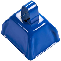 Prix de gros Cloches de vache en métal personnalisées Cloche d'école avec poignée Graduation Bruiteurs pour événements sportifs Jeux de football