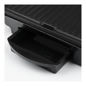 Girmi 1500W BS1100 Parrilla Eléctrica Negra y Plateada, Parrilla de Contacto y Plancha - Product Image 4