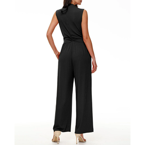 Mono de mujer a rayas de manga personalizada de ajuste regular de color sólido de algodón 100% con precio directo de fábrica de Bangladesh - Product Image 4