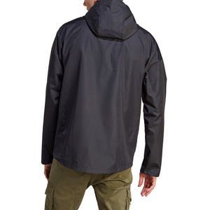 Chaqueta cortavientos deportiva de verano con cremallera completa ligera de nailon personalizada para hombre, chaqueta impermeable con capucha, chaquetas para lluvia para hombre - Product Image 2