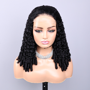 Nouvelle Arrivée Perruque Lace Front 5x5 1B à Boucles Eurasiennes Double Drawn en Cheveux Humains de Haute Qualité - Product Image 2