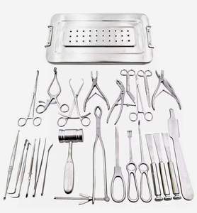 Juego básico de cirugía ortopédica de 25 piezas Instrumentos quirúrgicos manuales de alta calidad con caja de esterilización Clase II aprobada por CE - Product Image 1