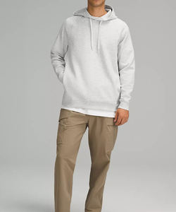 Wholesale Classical Luxury Relaxed Fit Elastic Cuff Hoodie For Men Comfortable Relaxed Fit Soft Fabric Elastic Cuff Men <b>Jacket</b> - Product Image 3