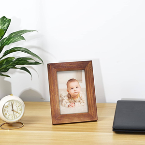 Marco de Fotos Creativo, Ecológico, Vintage, con Aspecto de Madera, a Todo Color, para Mesa, Bodas, Bebés, para Sala de Estar o Dormitorio - Product Image 6
