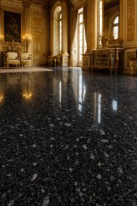 Vente en gros de carreaux de granit polis modernes design noir d'Assouan pour les applications de villa - Product Image 4