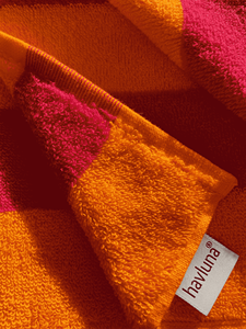 % 100 Serviette de plage en coton avec logo 90x150 cm 20/2 Serviettes teintes en fil cardé 450 GSM Taille personnalisée, couleur, design - Product Image 2