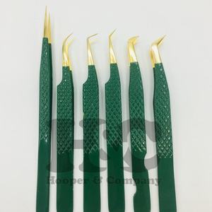 แหนบต่อขนตาขนมิงค์สแตนเลสกรรไกรปลายแหลมพร้อมโลโก้ฟรีอุปกรณ์แต่งขนตาอย่างยั่งยืน - Product Image 6