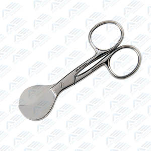 Tijeras Umbilicales Manuales para Obstetricia, 4 Pulgadas, Acero Inoxidable, Tijeras Quirúrgicas para Cordón Umbilical, Certificación CE - Product Image 6