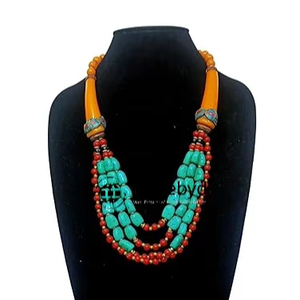 Tradebyd Résine Pendentif Collier Durable Léger Bijoux Unique Fait Main Cadeau - Product Image 1