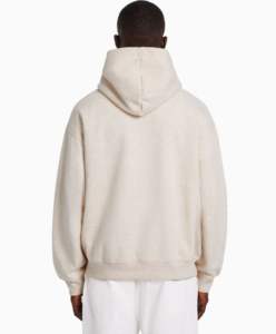 OEM de los hombres 100% de algodón en blanco de gran tamaño térmica sudaderas con capucha personalizado Puff impresión Logo Tallas grandes Unisex Sudadera con capucha para los hombres - Product Image 2