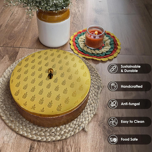 Première qualité Standard nouveauté nourriture servant marmite merveilleux concepteur fait à la main vaisselle décorative cocotte en Inde - Product Image 5