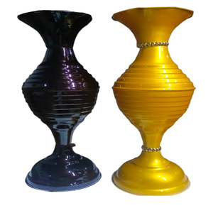 Maceta de madera marrón hecha a mano para uso decorativo para dormitorio, oficina, hotel o mesa de restaurante para bodas y Pascua - Product Image 4