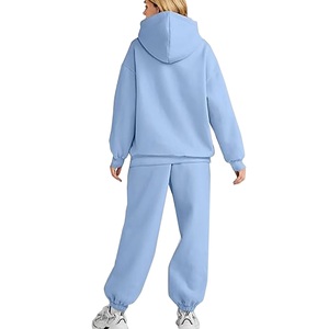 Vente en gros Survêtement surdimensionné Pantalon de survêtement ample en nylon Costumes de survêtement Ensemble de jogging Sweat à capuche vierge Pantalon de jogging Ensemble de survêtement pour hommes - Product Image 2