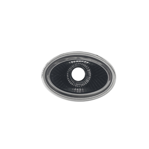 Silenciador ovalado de 63 mm de diámetro interior en acero inoxidable - Product Image 4