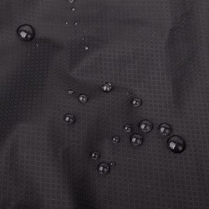 Bolsa plegable de nailon con tela impermeable y asas de cuerda con logotipo personalizado para uso diario y embalaje de regalo - Product Image 5