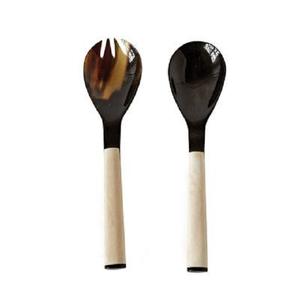 Cuerno de búfalo indio Cubiertos hechos a mano Cuchara Tenedor Juegos Cuchara hecha a mano Cuchara de cena Único Hecho a mano Fabricado EN LA India - Product Image 2