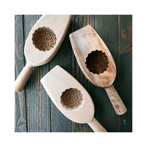 Moule à gâteau de lune mi-automne outils de cuisson à la main ménage moule à main dessert - Product Image 6