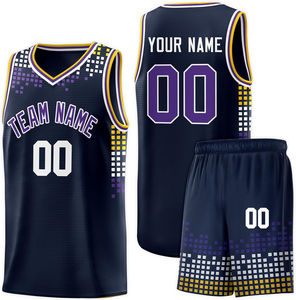 Maillot de basket-ball unisexe, uniforme d'équipe personnalisé, vêtements de sport respirants de haute qualité - Product Image 2