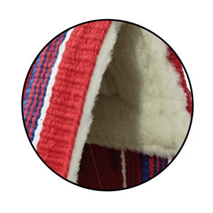 Couverture d'exposition en laine haute densité 100% nouvelle-zélande de qualité supérieure pour l'équitation occidentale Confort supérieur Performance meilleur tissu - Product Image 6