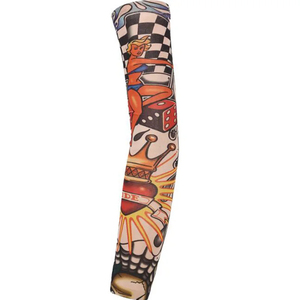 Vêtements de sport élastiques en soie glacée de haute qualité sans couture Cool manches de bras vêtements de cyclisme personnalisés été prix compétitif impression extérieure - Product Image 3