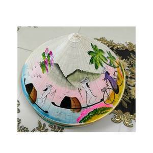 El mejor sombrero de paja cónico para agricultura de verano de Real Bamboo, venta al por mayor para agricultores con alta calidad para exportación - Product Image 4