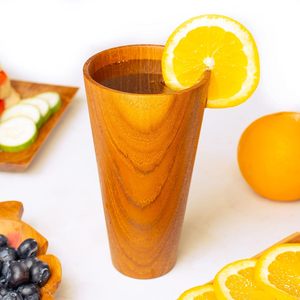 Hot Selling Wooden Drink <b>Cup</b> with Lid Koi Best-Selling Natural Wood <b>Cups</b> for Hot and <b>Cold</b> Drinks Koi - Product Image 5