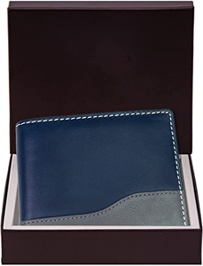 Portefeuille vintage unisexe 100% en cuir véritable avec coutures ultra-fortes faites à la main RFID bloqué carte étanche portefeuille d'argent - Product Image 6