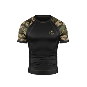 Maillots et shorts de Jiu Jitsu MMA sublimés sur mesure, manches courtes, Spandex/Polyester, haute qualité, vente en gros - Product Image 3