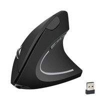 Souris de jeu verticale sans fil Asoyiol 2.4G pour droitiers, cinquième génération, compatible avec la charge USB, ordinateur portable, Mac Book