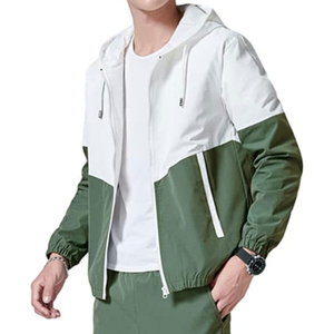 High Quality Winter Vintage Style Hooded Printed <b>Work</b> Streetwear Windbreaker Sets Color Customized Heavy Duty Nylon <b>Fleece</b> - Product Image 2
