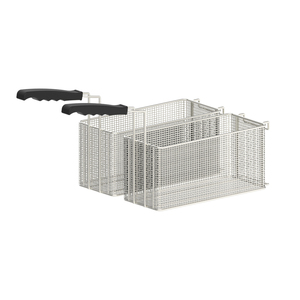 Ensemble de 2 paniers métalliques de 6,5 L pour friteuse de 16 litres - Product Image 1