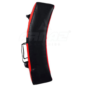 Compact <b>Thai</b> Kick <b>Pads</b> With Non-Slip Straps For Safe Training Curved <b>Muay</b> <b>Thai</b> <b>Pads</b> Designed - Product Image 3