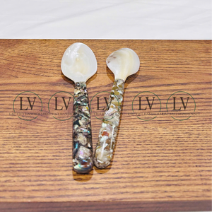 Cuchara de Café de Nácar Hecha a Mano, Estilo Moderno, Cucharas para Caviar, Cuchara para Postre, Venta al por Mayor desde Vietnam - Product Image 4