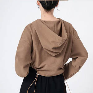 Ensemble de vêtements pour femmes, sweat-shirts à capuche et pantalons de survêtement personnalisés avec logo, sweat-shirts à capuche lourds vierges, tenues d'automne pour femmes - Product Image 2