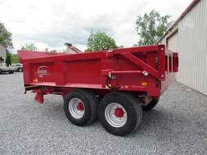Heavy Duty Hydraulic Dump <b>Trailer</b> <b>Tractor</b> <b>Trailer</b> Brand Tandem Axle Steel Frame High Safety 1 Year Warranty for Farming - Product Image 4