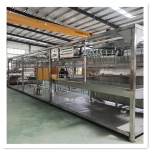 2024 halal mobile poultry broiler packaging production line chicken slaughterhouse